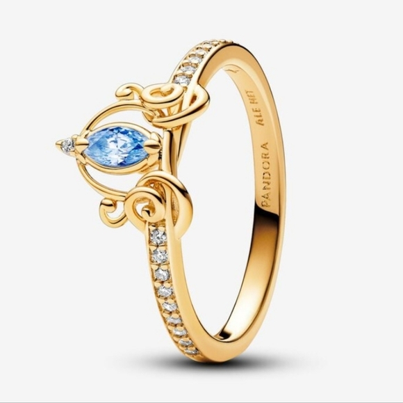 Authentic Pandora Disney Cinderella's Carriage Ring - Picture 1 of 5